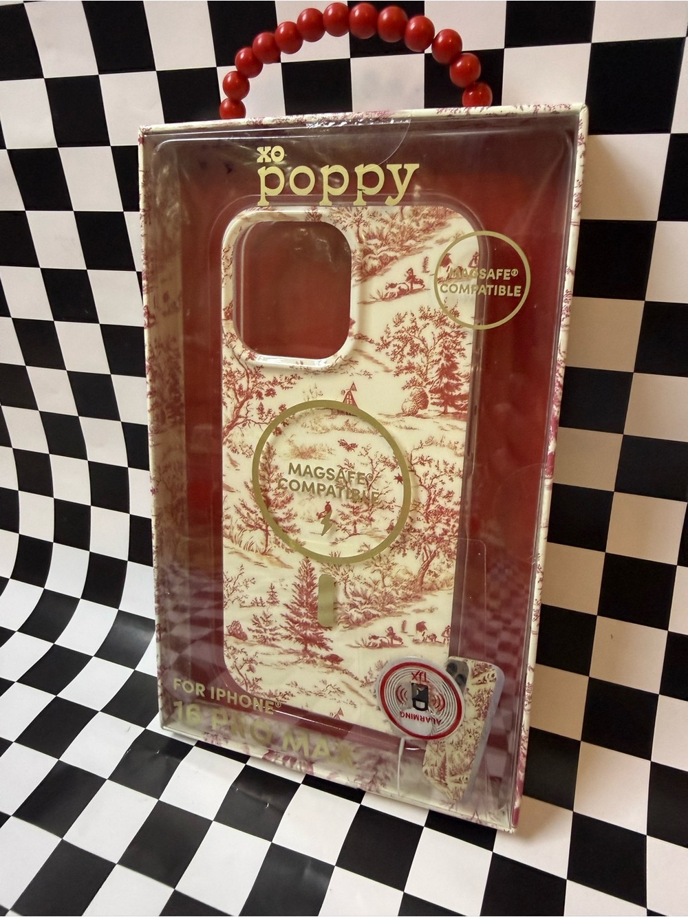 XO Poppy MagSafe Compatible iPhone 16 Pro Max Case